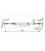 BOSCH - 1987477220 - Тросики ручного тормоза