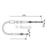 BOSCH - 1987477384 - Трос ручного тормоза 1987477384