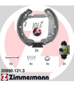 ZIMMERMANN - 209901213 - Комплект тормозных колодок