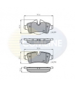 COMLINE - CBP01759 - Тормозные колодки COMLINE (Англия)