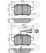 COMLINE - CBP12103 - КОЛОДКИ ALFA GIULIETTA 10 -