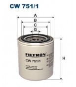 FILTRON - CW7511 - Фильтр охлаждающей жидкости daf 95xf, iveco eurostar