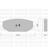 METELLI - 2200970 - Комплект тормозных колодок, диско