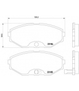 MINTEX - MDB1928 - Колодки торм.диск.пер.Nissan Maxima QX,Station Wag