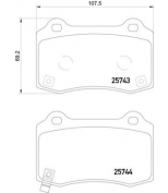 MINTEX - MDB3381 - Комплект тормозных колодок, дисковый тормоз