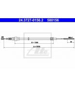 ATE - 24372701562 - Трос ручного тормоза [диск]