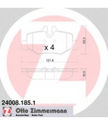 ZIMMERMANN - 240081851 - Комплект тормозных колодок, диско