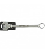STELS 15232 Ключ комбинированный, 30 мм, CrV, матовый хром. STELS