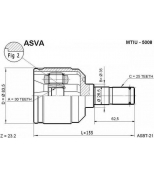 ASVA - MTIU5008 - ШРУС внутр 30x35x25 MITSUBISHI SPAC...