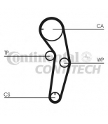 CONTITECH - CT1053K1 - Комплект ремня грм