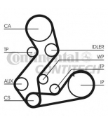 CONTITECH - CT901SET - Ремень ГРМ Z116 FORD