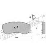 FRITECH - 4320 - Колодки тормозные дисковые передние Suzuki Swift 88-98