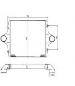NRF - 309015 - Радиатор охлаждения воздуха