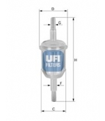 UFI - 3102700 - Фильтр топливный mb, nissan