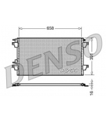 DENSO - DCN23018 - Радиатор кондиционера