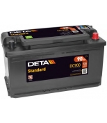 DETA - DC900 - Аккумулятор DETA STANDARD 12 V 90 AH 720 A ETN 0(R+) B13 353x175x190mm 22.8kg