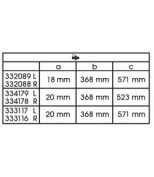 KAYABA 334178 Амортизатор подвески задний газовый R TOYOTA Corolla 1,4/1,6/2,0D 4/97-2/00 /