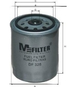 MFILTER DF328 Фильтр топл mb w201/w202/w124/w210/w463/vito 2.0d-3.5d 83