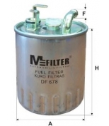 MFILTER DF678 Фильтр топливный MB Sprinter/Vito/W168/Vaneo