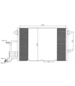 NRF - 35317 - Радиатор кондиционера
