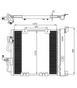 NRF - 35598 - радиатор кондиционера