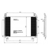 NRF - 35652 - Радиатор кондиционера с осушителем