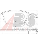 ABS - 36609 - Комплект тормозных колодок, дисковый тормоз