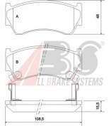 ABS - 36955 - Колодки диск. Almera 95-99     410601N090