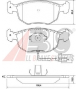 ABS - 37004 - KLOCKI HAMULC. FORD MONDEO Z CZUJ.