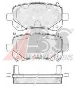 ABS - 37733 - комплект колодок для дисковых тормозов