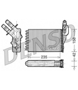 DENSO - DRR23001 - Радиатор отопителя RENAULT CLIO II ALL 04/98 >//KANGOO ALL 99 >