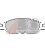 ABS - 38803 - Комплект тормозных колодок, дисковый тормоз