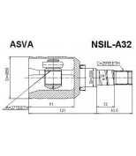 ASVA - NSILA32 - ШРУС ВНУТРЕННИЙ ЛЕВЫЙ 27x39x29 ()