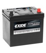 EXIDE EL604 Аккумулятор Start&Stop EFB 12V 60Ah 520A 230х173х222 полярность ETN0 клемы EN крепление B0