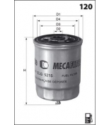 MECAFILTER - ELG5254 - Фильтр топливный двс