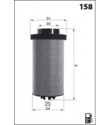 MECAFILTER - ELG5543 - Фильтр топливный
