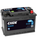 EXIDE EC652 АКБ Classic 65Ah 540A 278x175x175 (-+)