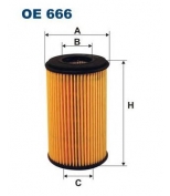 FILTRON - OE666 - Фильтр масляный OE 666