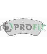 PROFIT - 50001399 - "Колодки торм.дисковые. Citroen BERLINGO; Citroen C2; Citroen C4; Citroen XSARA/XSARA PICASSO; Peugeot 206/206SW/206CC (1.6, 2.0); Peugeot 207 (1.4); Peugeot 307/307SW (1.4); Peugeot 1007; Peugeot PARTNER"