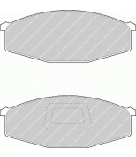 FERODO - FVR321 - FVR321 Колодки тормозные дисковые NISSAN PATROL (комплект) FERODO