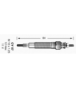 NGK - 5287 - Заменён на 4994 CY57 DP21 Свеча накаливания 5287 CY57