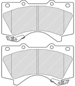 FERODO - FDB4229 - Колодки дисковые: LAND CRUISER 200