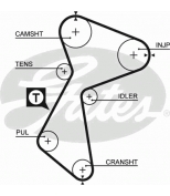 GATES - 5485XS - Ремень зубчатый 5485XS 153 x 1 (8597-15485)