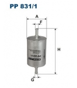 FILTRON - PP8311 - Фильтр топливный PP 831/1