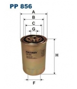 FILTRON - PP856 - Фильтр топливный PP856