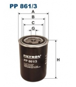 FILTRON PP8613 Фильтр топл. 65-95,F/IVECO P/PA
