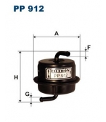 FILTRON - PP912 - Фильтр топливн. Swift 89-