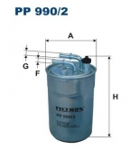 FILTRON - PP9902 - Фильтр топливный OPEL CORSA/COMBO 1.3D/1.7D 06- Opel Corsa D 1.3CDTI, 1.7CDTI