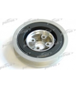 PATRON - PP1002 - Шкив коленвала Audi 80/A6, Seat, VW Golf/Passat 1.7/1.9D/TD 90-