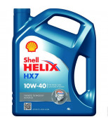 SHELL 550040315 Моторное масло Shell Helix HX7 10W-40 (SN/CF A3/B4) (4 L)